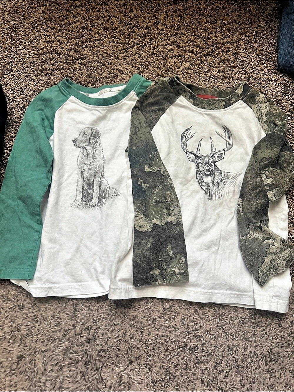 Bundle Wild Fable Kids Long Sleeve Graphic Tees Girls Small & XS